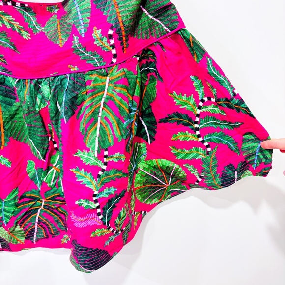 FARM RIO Pink one shoulder mini dress - Picture 8 of 9